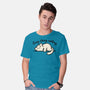 Kitty Busy Doing Nothing-Mens-Basic-Tee-NemiMakeit