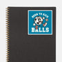 Born To Kick Balls-None-Glossy-Sticker-NemiMakeit