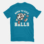 Born To Kick Balls-Womens-Fitted-Tee-NemiMakeit
