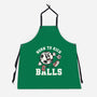 Born To Kick Balls-Unisex-Kitchen-Apron-NemiMakeit