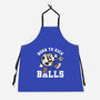 Born To Kick Balls-Unisex-Kitchen-Apron-NemiMakeit