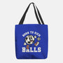 Born To Kick Balls-None-Basic Tote-Bag-NemiMakeit