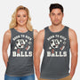 Born To Kick Balls-Unisex-Basic-Tank-NemiMakeit