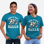 Born To Kick Balls-Unisex-Basic-Tee-NemiMakeit