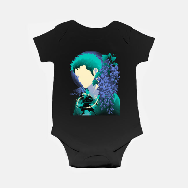 Wisteria Flower Pirate-Baby-Basic-Onesie-rmatix