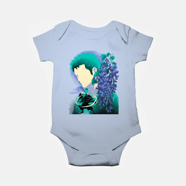 Wisteria Flower Pirate-Baby-Basic-Onesie-rmatix