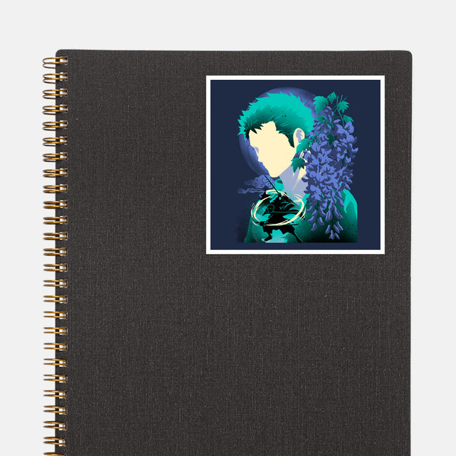 Wisteria Flower Pirate-None-Glossy-Sticker-rmatix