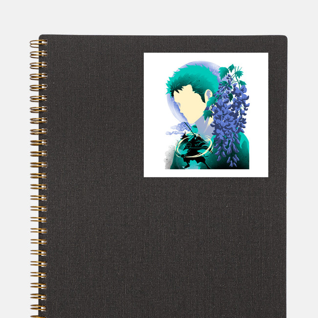 Wisteria Flower Pirate-None-Glossy-Sticker-rmatix