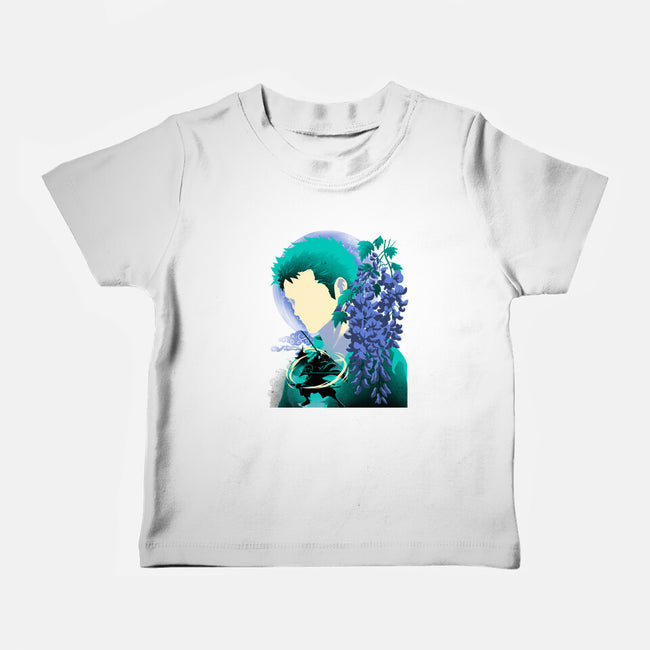 Wisteria Flower Pirate-Baby-Basic-Tee-rmatix