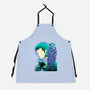 Wisteria Flower Pirate-Unisex-Kitchen-Apron-rmatix