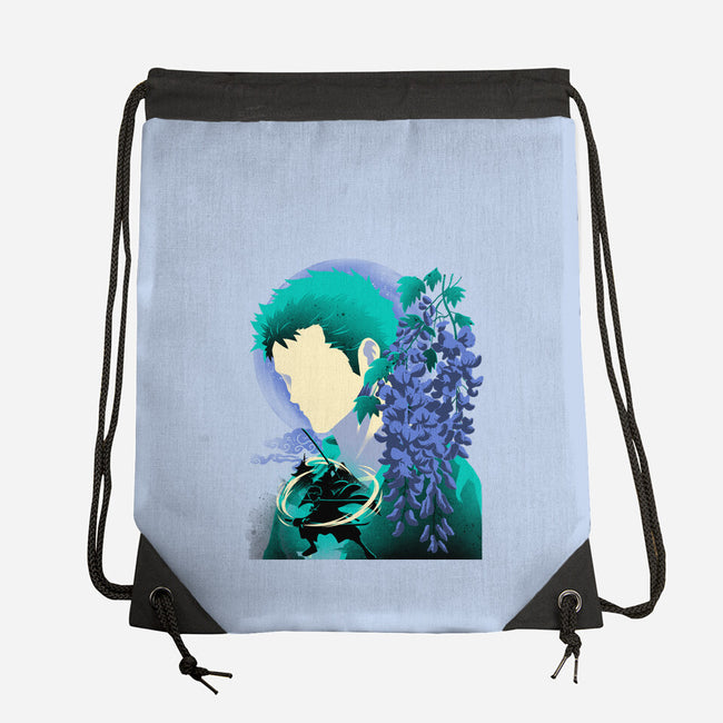 Wisteria Flower Pirate-None-Drawstring-Bag-rmatix