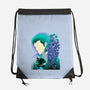Wisteria Flower Pirate-None-Drawstring-Bag-rmatix