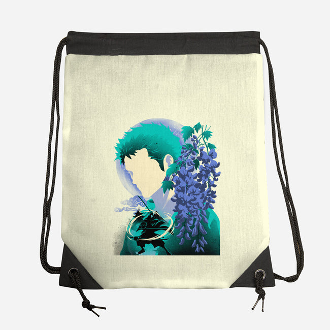 Wisteria Flower Pirate-None-Drawstring-Bag-rmatix
