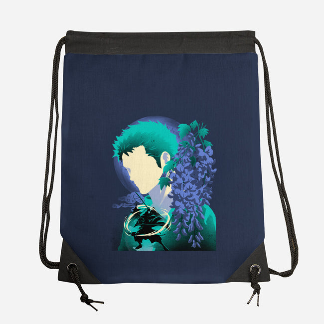Wisteria Flower Pirate-None-Drawstring-Bag-rmatix