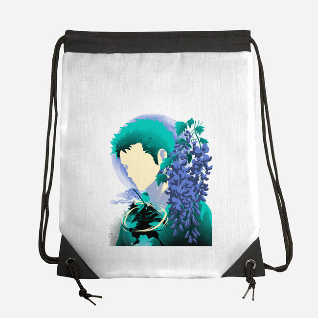 Wisteria Flower Pirate-None-Drawstring-Bag-rmatix