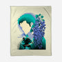Wisteria Flower Pirate-None-Fleece-Blanket-rmatix