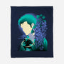 Wisteria Flower Pirate-None-Fleece-Blanket-rmatix