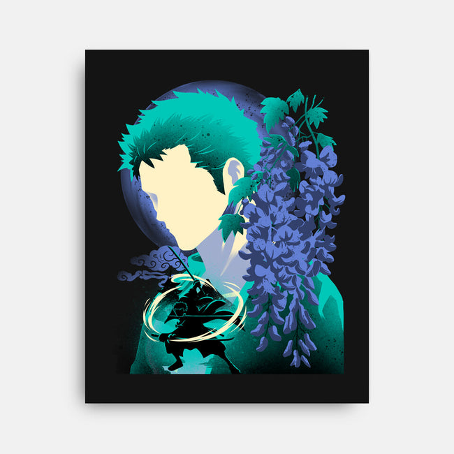 Wisteria Flower Pirate-None-Stretched-Canvas-rmatix