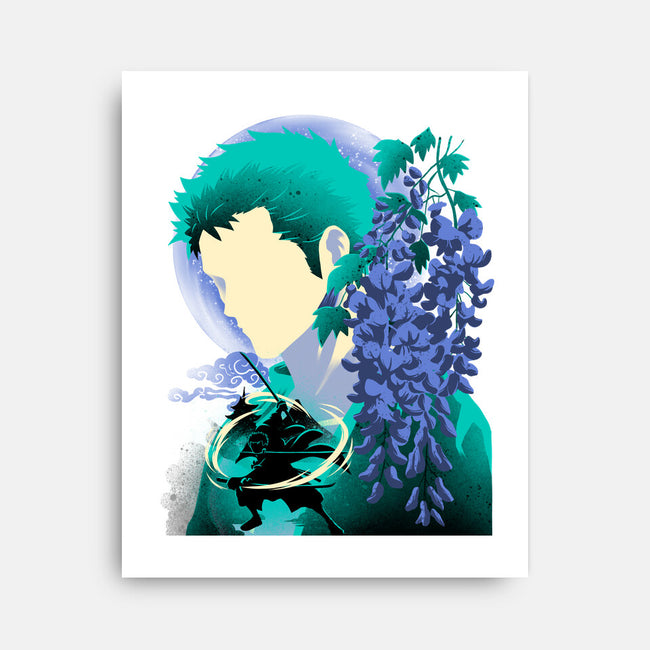Wisteria Flower Pirate-None-Stretched-Canvas-rmatix