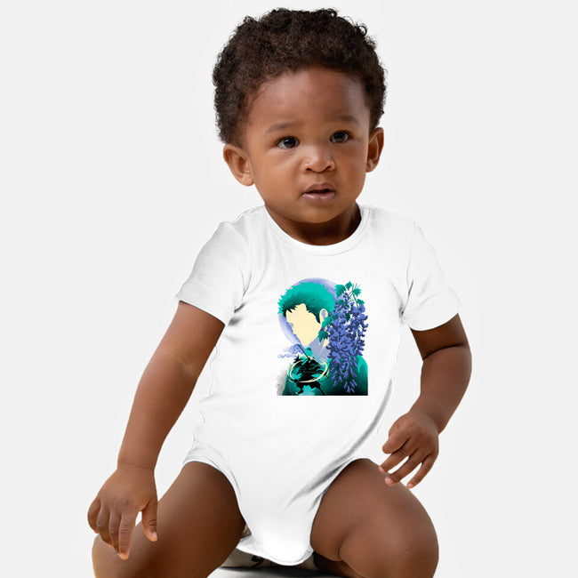 Wisteria Flower Pirate-Baby-Basic-Onesie-rmatix