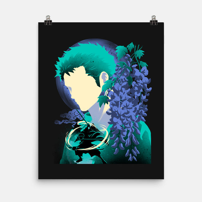 Wisteria Flower Pirate-None-Matte-Poster-rmatix