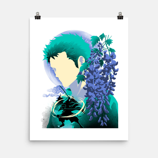 Wisteria Flower Pirate-None-Matte-Poster-rmatix