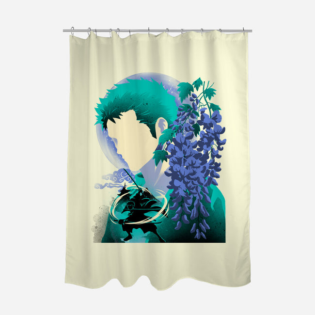 Wisteria Flower Pirate-None-Polyester-Shower Curtain-rmatix