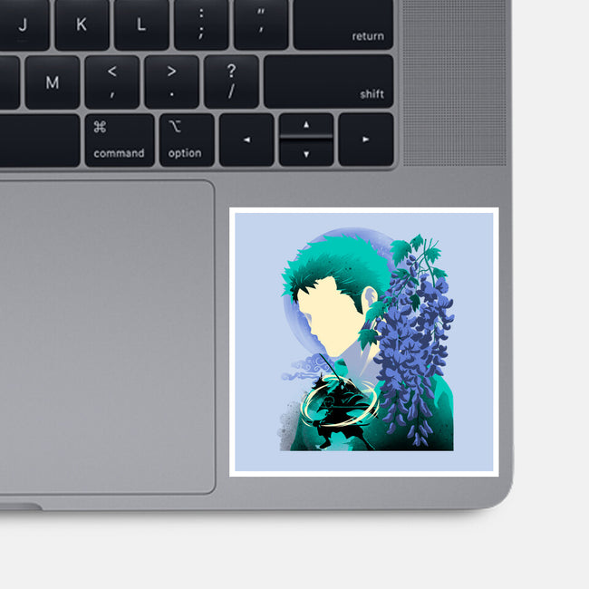Wisteria Flower Pirate-None-Glossy-Sticker-rmatix