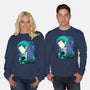 Wisteria Flower Pirate-Unisex-Crew Neck-Sweatshirt-rmatix