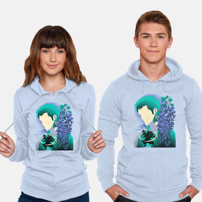 Wisteria Flower Pirate-Unisex-Pullover-Sweatshirt-rmatix