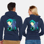 Wisteria Flower Pirate-Unisex-Zip-Up-Sweatshirt-rmatix