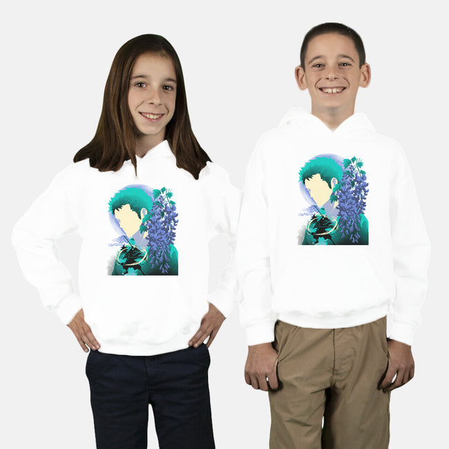 Wisteria Flower Pirate-Youth-Pullover-Sweatshirt-rmatix