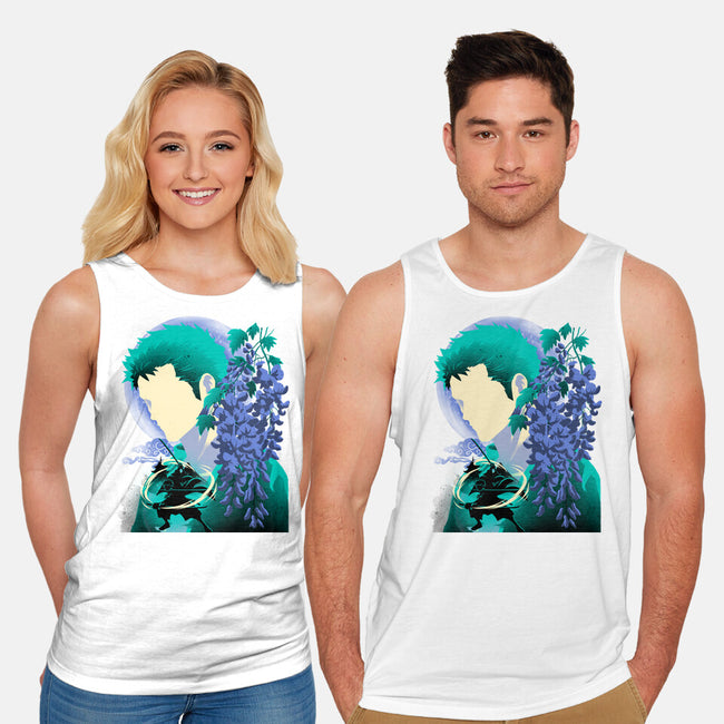 Wisteria Flower Pirate-Unisex-Basic-Tank-rmatix