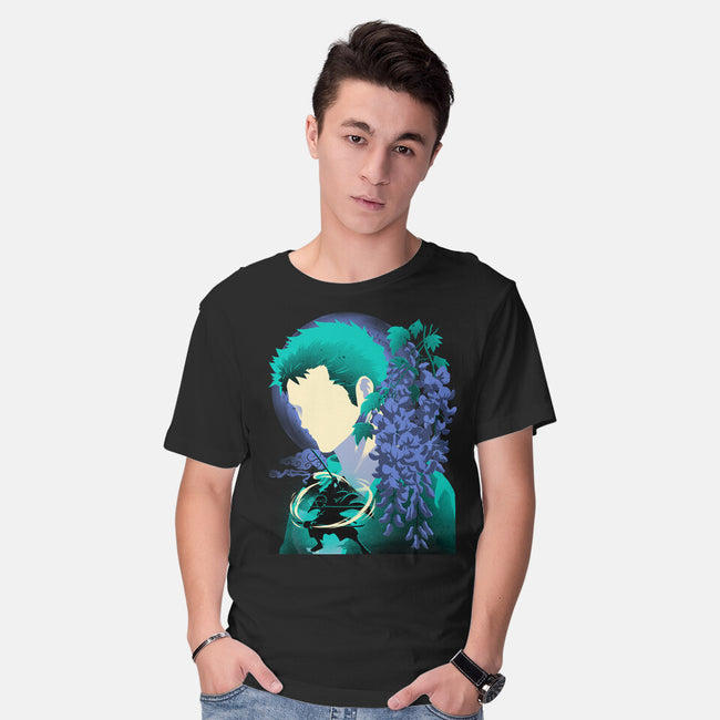 Wisteria Flower Pirate-Mens-Basic-Tee-rmatix