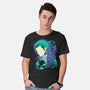 Wisteria Flower Pirate-Mens-Basic-Tee-rmatix