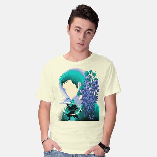 Wisteria Flower Pirate-Mens-Basic-Tee-rmatix