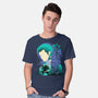 Wisteria Flower Pirate-Mens-Basic-Tee-rmatix