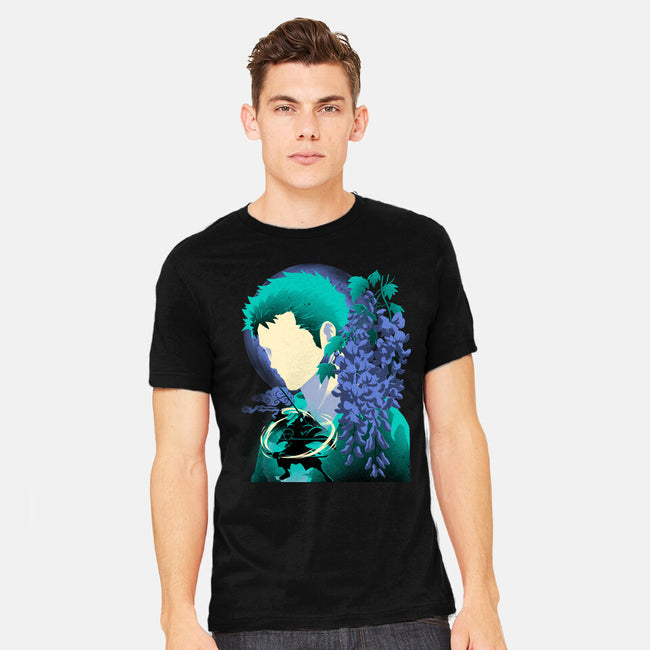 Wisteria Flower Pirate-Mens-Heavyweight-Tee-rmatix