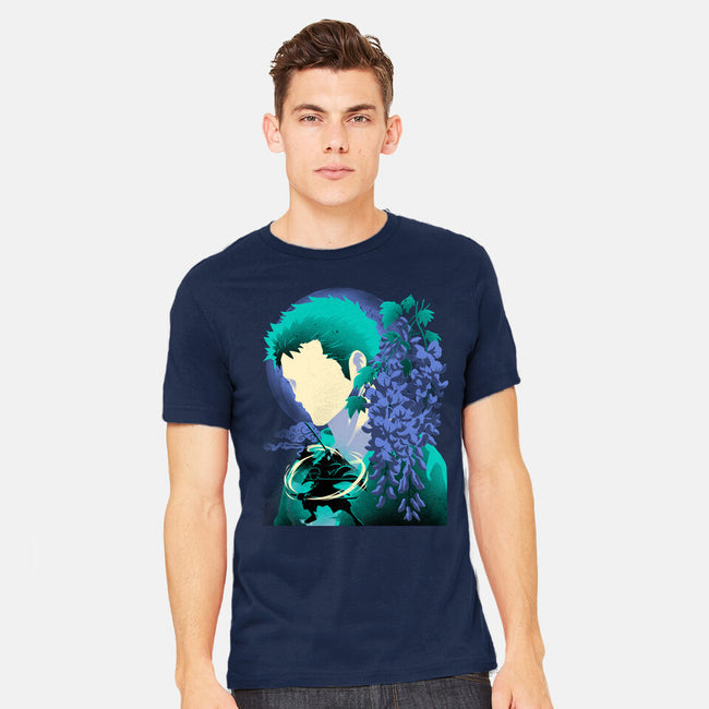 Wisteria Flower Pirate-Mens-Heavyweight-Tee-rmatix