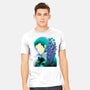 Wisteria Flower Pirate-Mens-Heavyweight-Tee-rmatix