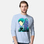 Wisteria Flower Pirate-Mens-Long Sleeved-Tee-rmatix