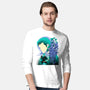 Wisteria Flower Pirate-Mens-Long Sleeved-Tee-rmatix