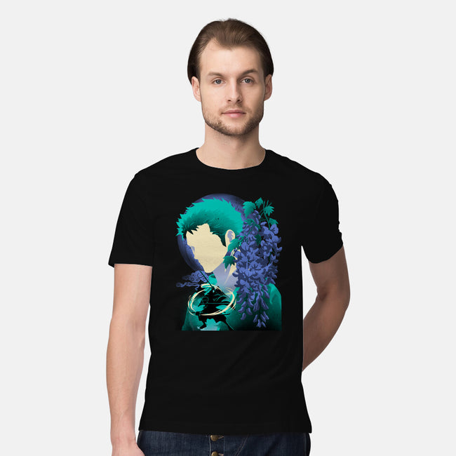 Wisteria Flower Pirate-Mens-Premium-Tee-rmatix