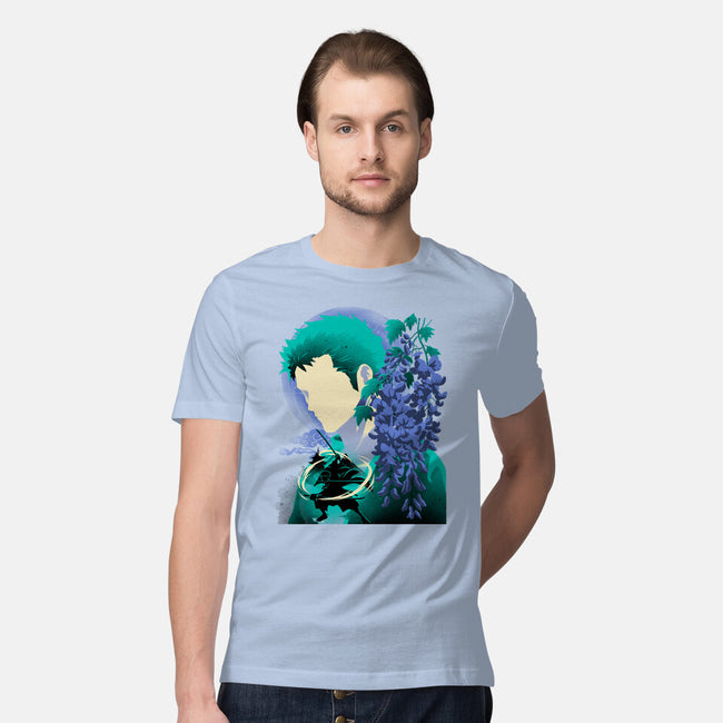 Wisteria Flower Pirate-Mens-Premium-Tee-rmatix