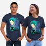 Wisteria Flower Pirate-Unisex-Basic-Tee-rmatix
