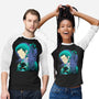 Wisteria Flower Pirate-Unisex-Baseball-Tee-rmatix