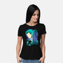 Wisteria Flower Pirate-Womens-Basic-Tee-rmatix