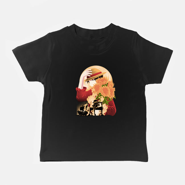 Sun Flower Pirate-Baby-Basic-Tee-rmatix