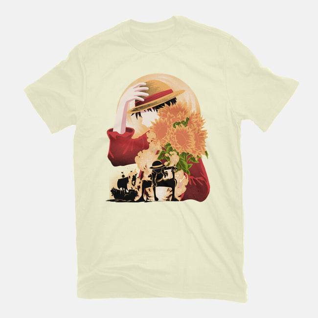 Sun Flower Pirate-Mens-Premium-Tee-rmatix
