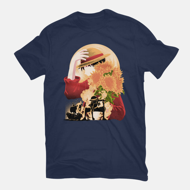 Sun Flower Pirate-Mens-Premium-Tee-rmatix